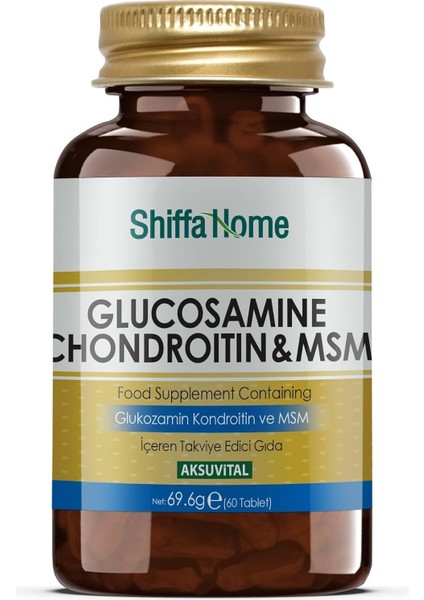 Shiffahome Shiffa Home Glucosamine Chondroitin & Msm Tablet 1 Paket (1 x 60 Adet) fiyatları