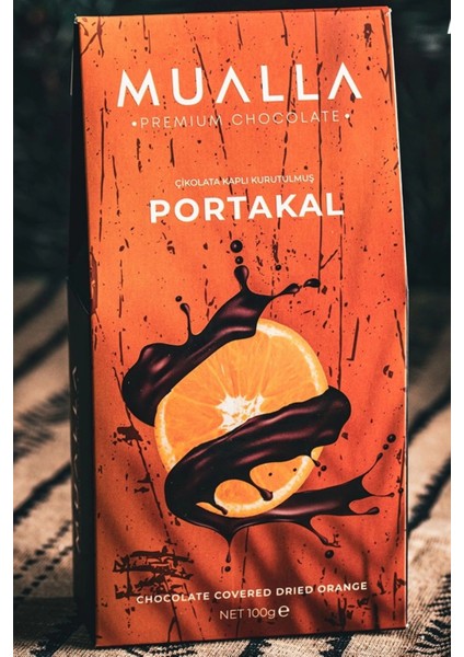 Portakal - Çikolata Kaplı Kuru Meyve