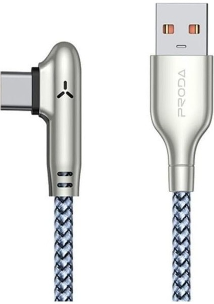 Pdateknoloji 5A Type-C Data ve Şarj Kablosu 1m PD-B62A