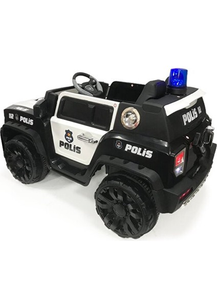Özgüner Oyuncak Akülü Polis Arabası Uzaktan Kumandalı 12 Volt Iznık Gt Deri Koltuk indirimleri