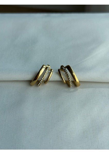 14 K Altın Kaplama Xuping Küpe