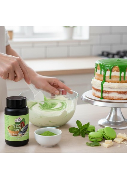 Toz Yeşil Doğal Gıda Boyası 25 G – Bitkisel Kaynaklı, Pasta ve Tatlılar Için Katkısız Renk Boyası fiyatları