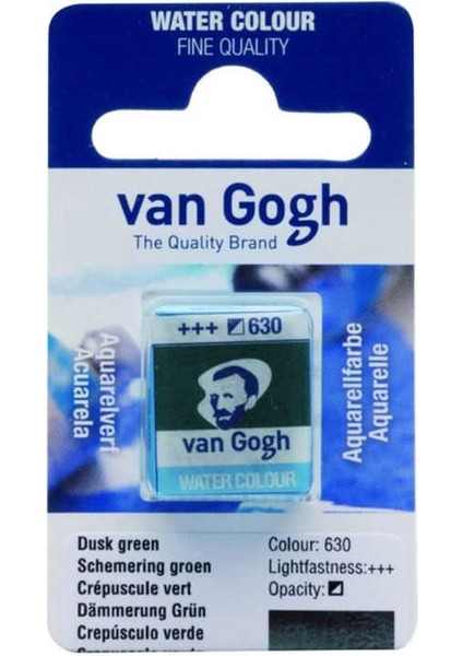 Van Gogh 1/2 Tablet Sulu Boya 630 Dusk Green