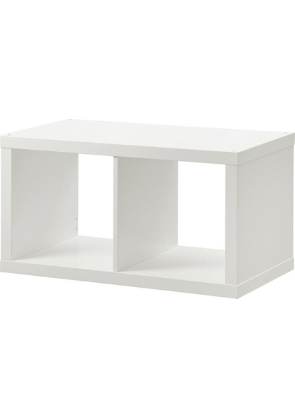 Açık raf ünitesi, beyaz, 77x41 cm