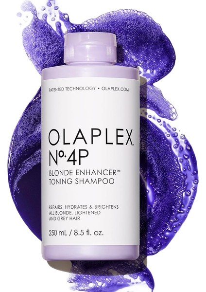 Nº.4p Blonde Enhancer Toning Shampoo - Renk Koruyucu & Bağ Güçlendirici Mor Şampuan 250 ml