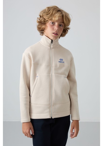 Standart Fit 2li Paket Bej-Parlament Erkek Çocuk Sweatshirt - 11245 fırsatları