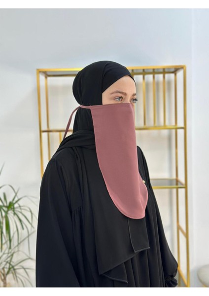 Iç Pece Baglamalı ,hijab ,nikap Gül Kurusu