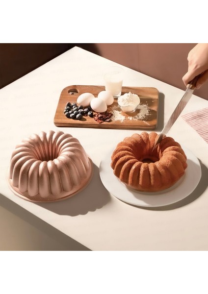 Açelya Kek Kalıbı - Rose Gold - 26 cm