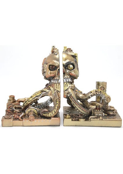 Steampunk Polyester Ahtapot Kitap Stoperi