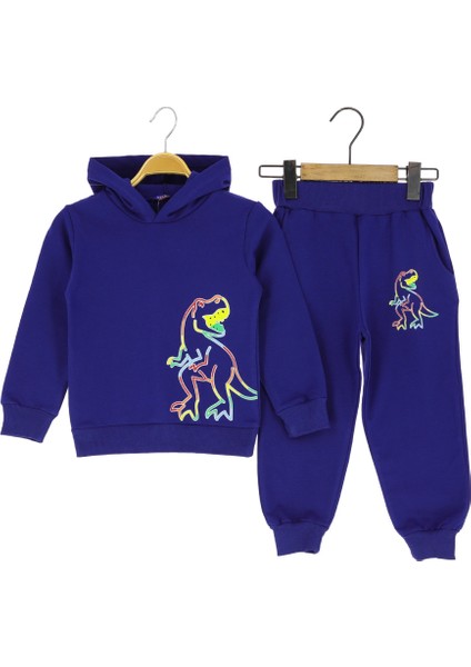 Erkek Dinozor Baskılı Alt Üst Takım 2 Ip Şardonlu fiyatları