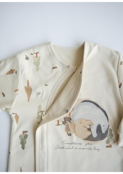 Organik Mama's Hug Uyku Tulumu Bej