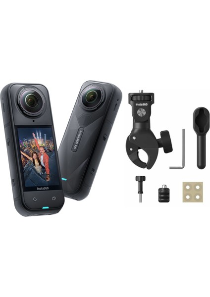 X5 Aksiyon Kamerası - Motosiklet Kiti (Heavy)