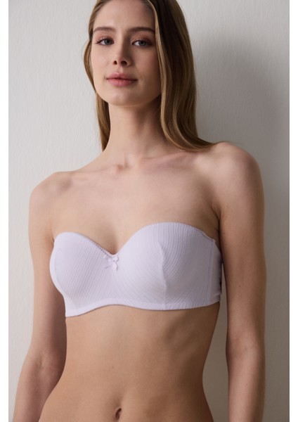 Lotus Pointel Açık Lila Straplez Sütyen modelleri