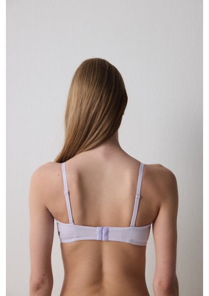 Lotus Pointel Açık Lila Straplez Sütyen fırsatları