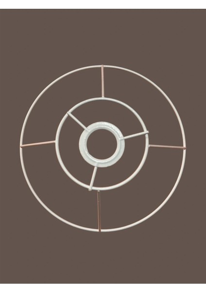 Huni Avize Teli , Iskeleti (Kısa Boy 30X13 Cm) Beyaz Statik Boyalı (Duy Takımı Dahil) modelleri