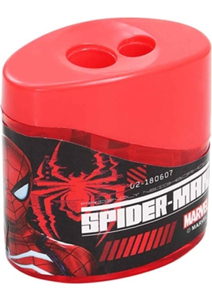 2 Li Kalemtraş 3 Adet Örümcek Adam Geniş Hazneli Çift Bıçaklı Kalem Traş No5 Figürlü Jumbo Kalemtıraş modelleri