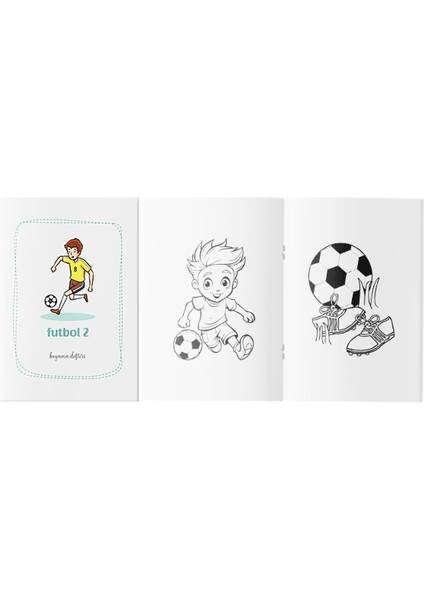 Futbol Boyama Kitabı 2