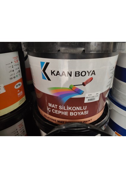 Mat Silikonlu Iç Cephe Boyası 3kg
