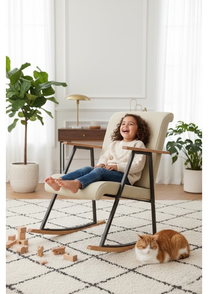 Sallanan Koltuk | Sallanır Tv Koltuğu | Dinlenme & Rahatlama Sandalyesi | Ahşap Detaylı fiyatları