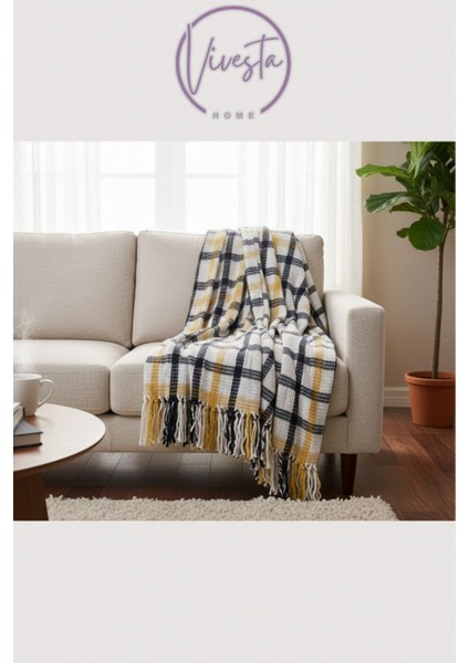 Yumuşacık Scotch Battaniye 150×200 cm – Sıcak, Şık ve Konforlu Tasarım