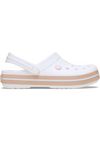 Crocband Clog Kadın Terlik - Beyaz / Karamel