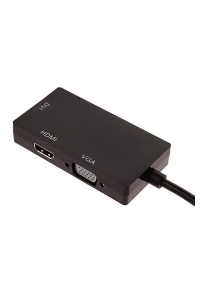 Mini Displayport To HDMI DVI VGA Kablo Çevirici Dönüştürücü Thunderbolt Mini Dp To HDMI DVI VGA Adaptör fiyatları