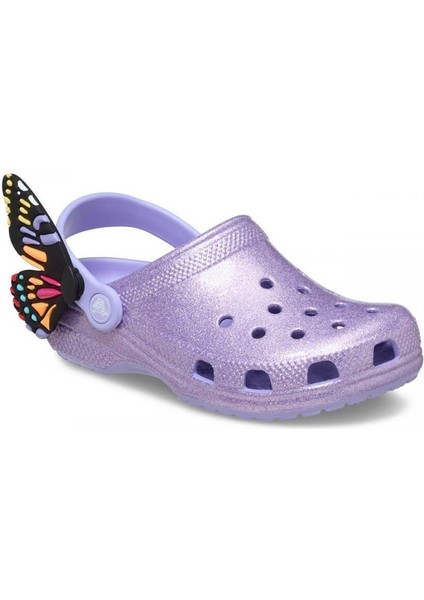 Classic Iam Butterfly Clog Çocuk Terlik - Mistik Mor fiyatları