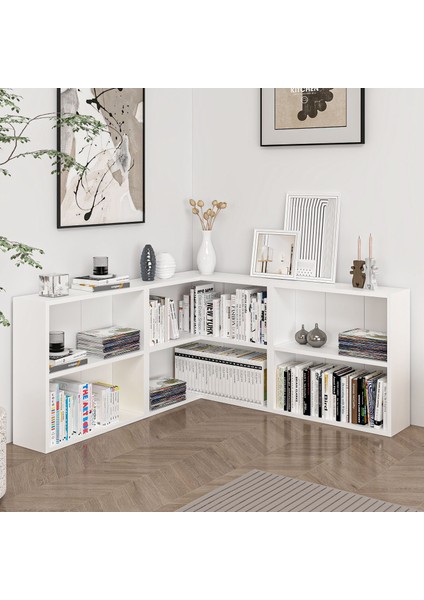 Adel Köşe Set 1 - Beyaz