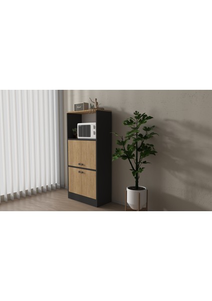 Mutfak Dolabı Çok Amaçlı Mikrodalga Fırın Bölmeli