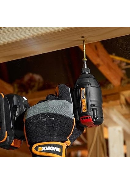 WX925 20VOLT/2.0AH Li-Ion Çift Akülü Kömürsüz Profesyonel Şarjlı Darbeli Matkap + WX265 Kömürsüz Darbeli Tornavida Kombo Set indirimleri