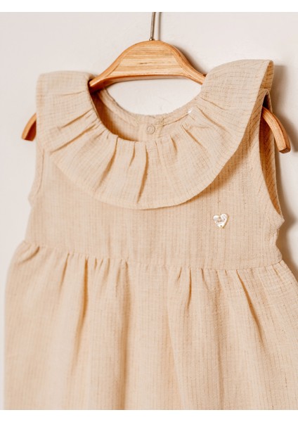 Şile Bezi Bebek Tulum ve Bandana Takım – 3-24 Ay fiyatları