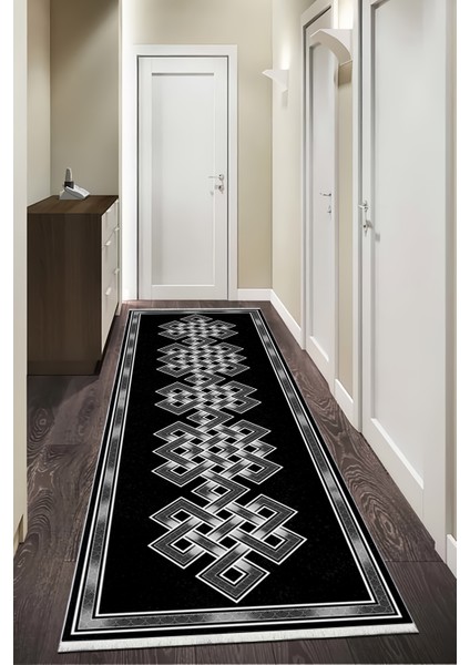 Pamuk Dokuma Taban Kaymaz Yıkanabilir Modern Yolluk Salon Yolluğu Mutfak Yolluğu Koridor Yolluğu Antre Halıları