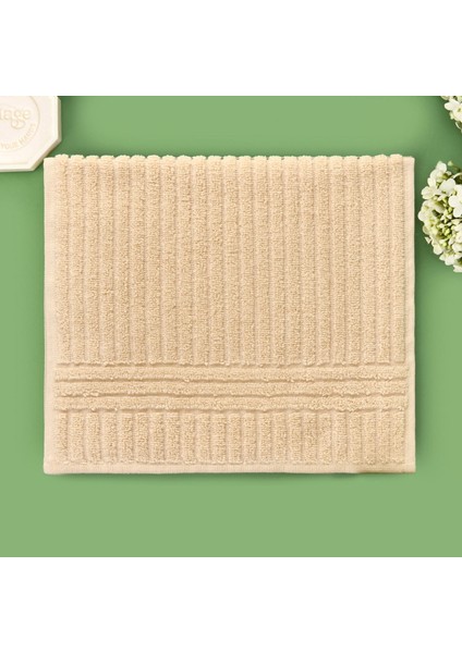 Soft Microcotton El Havlusu - Bej - 30X50 cm