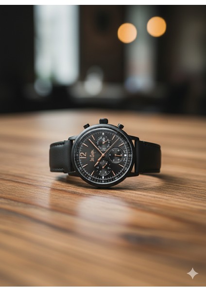 Erkek Kol Saati Siyah Renk, Siyah Kadran - Şık Deri Kordon, 2 Yıl Garantili fiyatları
