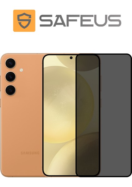 Samsung S24 Plus Tam Kaplayan Hayalet Parmak Izi Bırakmayan Safir Ekran Koruyucu Cam