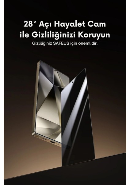 Samsung S24 Plus Tam Kaplayan Hayalet Parmak Izi Bırakmayan Safir Ekran Koruyucu Cam