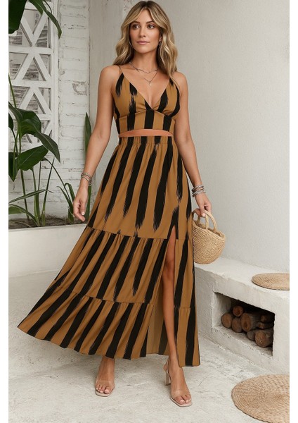 Kadın Kolsuz Askılı Crop Ikili Süprem Takım