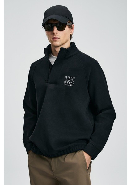 Hazel Erkek Sweatshirt Siyah (112030190)