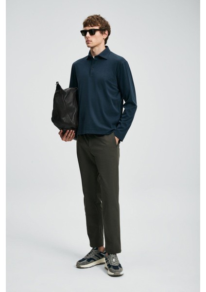 Rocky Polo Yaka Erkek Sweatshirt Lacivert (112040044) fiyatları