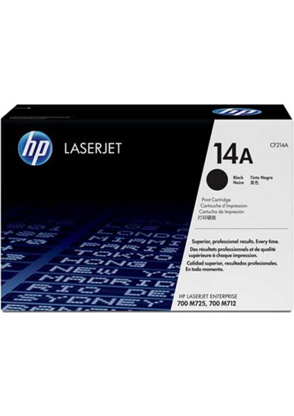 14A Black Siyah 10.000 Sayfa Toner CF214A