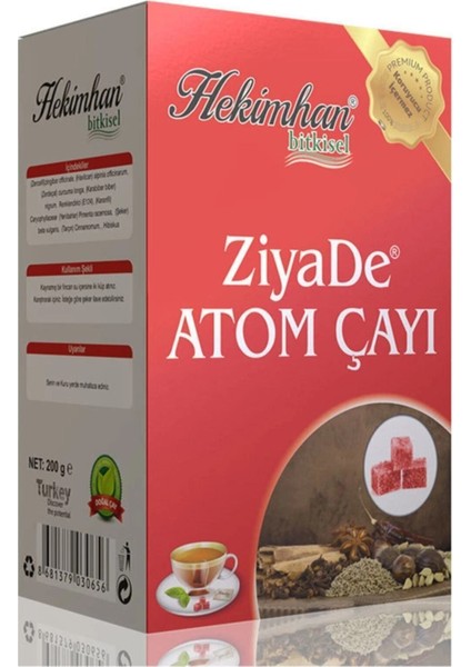 Ziyade Atom Çayı 200 gr