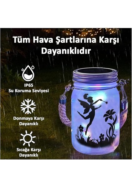 Güneş Enerjili Dekoratif LED Fener / Askılı Bahçe Feneri / Bahçe Dekorasyon Feneri / GT-SL27 modelleri