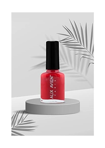 Koyu Kırmızı Oje 58 - Yüksek Pigmentli Uzun Süreli Kalıcılık Hızlı Kuruma - Nail Lacquer 58