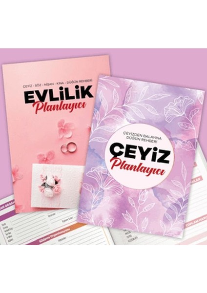 Düğün Planlama Seti - Çeyizden Düğüne