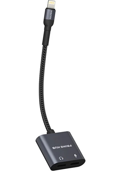 FH12 12W 2in1 Lightning Çoklayıcı Hub - Çift Lightning Girişli, Hızlı Şarj ve Ses Aktarımlı fiyatları