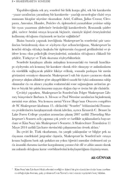 Shakespeare'in Soneleri - William Shakespeare