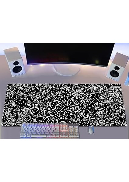 Gaming Mouse Pad Xxl Büyük Oyuncu Speed Siyah Topo (90X40 Cm, 3mm Kalınlık) fırsatları