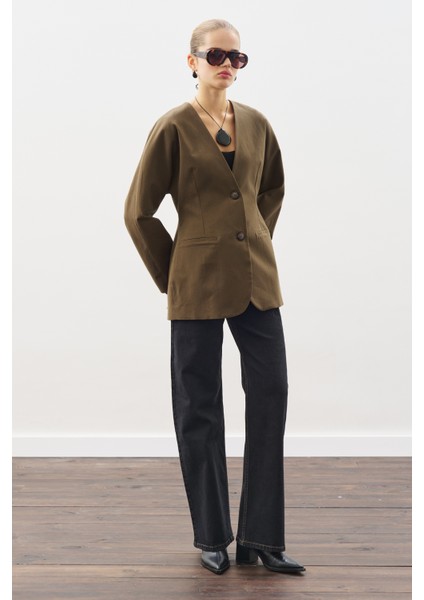 Studıo Blazer Ceket Haki fiyatları