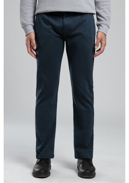 Robb Normal Bel Düz Kesim Düz Paça Lacivert Erkek Pantolon fiyatları
