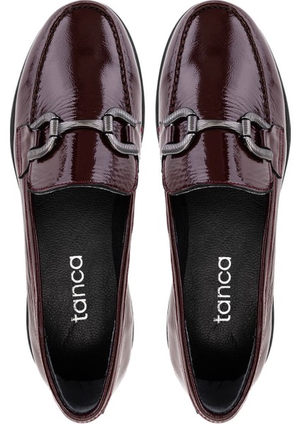 Kadın Hakiki Deri Bordo Loafer Ayakkabı 899 26101 Bn Ayk SK25-26 K.bordo Rgn indirimleri